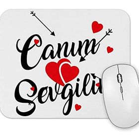 Baskı Dükkanı Canım Sevgilim Mouse Pad