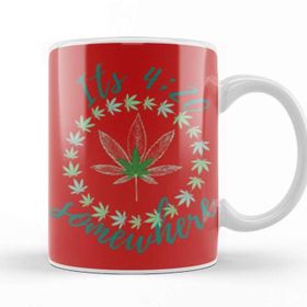 Baskı Dükkanı Cannabis Day 2021 Cannabis Day Kupa