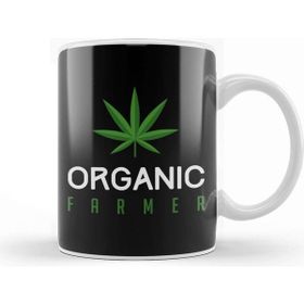 Baskı Dükkanı Cannabis Funny Organic Farmer Weed Thc Marijuana Kupa