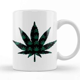 Baskı Dükkanı Cannabis Marijuana Kupa