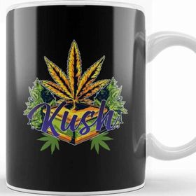 Baskı Dükkanı Cannabis Marijuana Kush Kupa