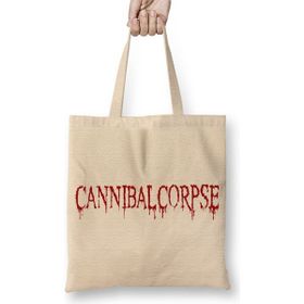 Baskı Dükkanı Cannibal Corpse Death Obituary Morbid Angel Suffocation Vital Remains Bez Çanta