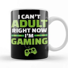 Baskı Dükkanı Can't Adult Video Gaming Right Now Video Games Kupa