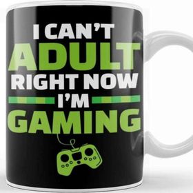 Baskı Dükkanı Can't Adult Video Gaming Right Now Video Games Kupa