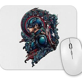 Baskı Dükkanı Capitao America Mouse Pad
