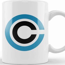 Baskı Dükkanı Capsule Logo Corpdbz Anime Vegeta Capsu Kupa