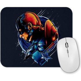 Baskı Dükkanı Captain America 01 Mouse Pad