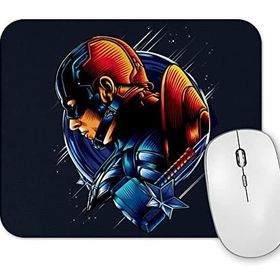 Baskı Dükkanı Captain America 01 Mouse Pad