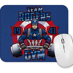 Baskı Dükkanı Captain America Team Rogers Mouse Pad