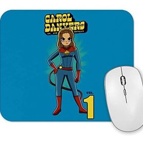 Baskı Dükkanı Captain Marvel Carol Danvers the Skrulls Mouse Pad