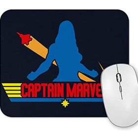 Baskı Dükkanı Captain Marvel Top Captain Mouse Pad