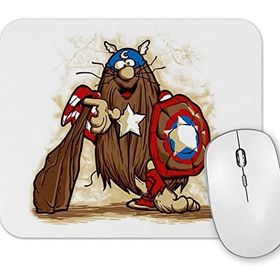 Baskı Dükkanı Captain Mouse Pad