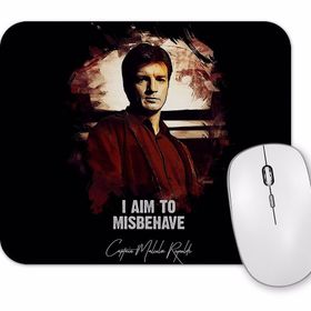 Baskı Dükkanı Captain Picard Mouse Pad