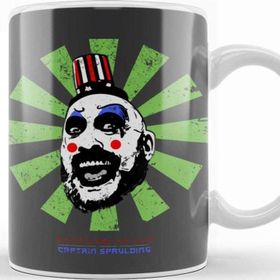 Baskı Dükkanı Captain Spaulding Retro Japanese Kupa Bardak