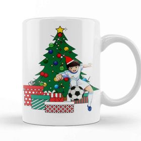 Baskı Dükkanı Captain Tsubasa Oozora Around Kupa Bardak Porselen