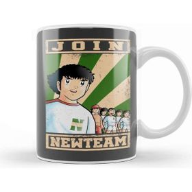 Baskı Dükkanı Captain Tsubasa Porselen Kupa