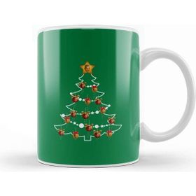 Baskı Dükkanı Carlton Banks Fresh Prince Christmas Tree Baubles Kupa Bardak