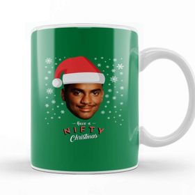 Baskı Dükkanı Carlton Banks Have A Nifty Christmas Fresh Prince Kupa