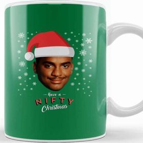 Baskı Dükkanı Carlton Banks Have A Nifty Christmas Fresh Prince Kupa