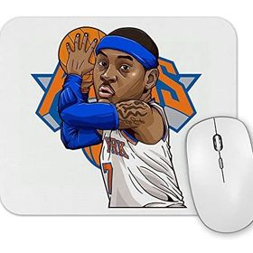 Baskı Dükkanı Carmelo Anthony New York Knicks Mouse Pad