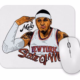 Baskı Dükkanı Carmelo New York Knicks Mouse Pad