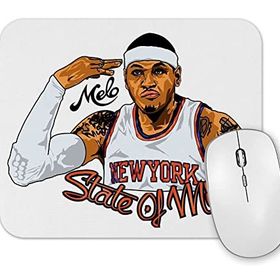 Baskı Dükkanı Carmelo New York Knicks Mouse Pad