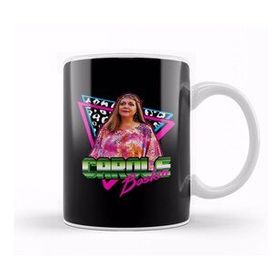 Baskı Dükkanı Carole Baskin 80S Retro Tiger King Kupa Bardak