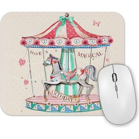 Baskı Dükkanı Carousel Mouse Pad