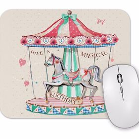 Baskı Dükkanı Carousel Mouse Pad