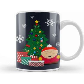 Baskı Dükkanı Cartman Around The Christmas Tree South Park Kupa Bardak