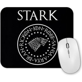 Baskı Dükkanı Casa Stark Logo Mouse Pad