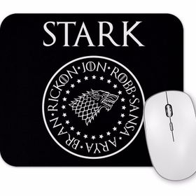 Baskı Dükkanı Casa Stark Logo Mouse Pad