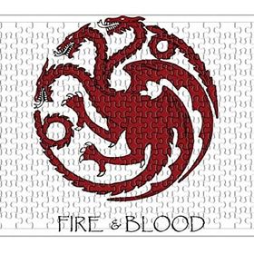 Baskı Dükkanı Casa Targaryen Goot Fire Ve Blood Kupa Bardak Porselen