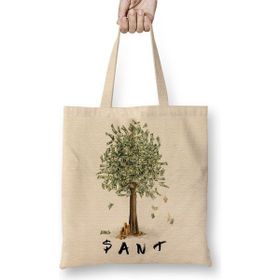 Baskı Dükkanı Cash Sant Dolar Bez Çanta