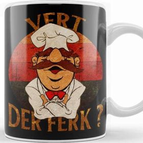 Baskı Dükkanı Casual Vert Der Ferk Kupa Bardak