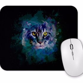 Baskı Dükkanı Cat Color Kedi 2 Mouse Pad