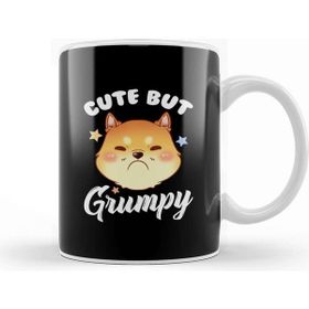 Baskı Dükkanı Cat Cute But Grumpy Cute Kitty Is Cute But Grumpy Kitten Upset Pouting Kupa Bardak