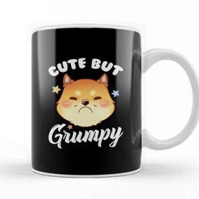 Baskı Dükkanı Cat Cute But Grumpy Cute Kitty Is Cute But Grumpy Kitten Upset Pouting Kupa Bardak