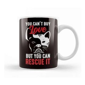Baskı Dükkanı Cat Dog Owner Pet Lover Kitten Puppy Fans Rescue Animals Kupa Bardak