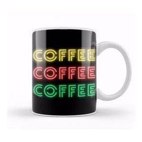 Baskı Dükkanı Cat Funny Coffee Drinks Aart Lover Ggift Quote Vintage Retro Rainbow Style Kupa Bardak