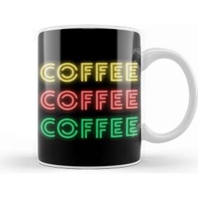 Baskı Dükkanı Cat Funny Coffee Drinks Art Lover Gift Quote Vntage Retro Rainbow Style Kupa Bardak