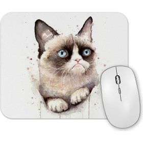 Baskı Dükkanı Cat Kedi Cat Kedi Esintisi Mouse Pad