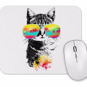 Baskı Dükkanı Cat Kedi Cat Kedi Esintisi Mouse Pad