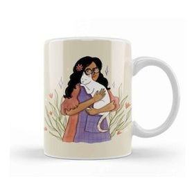 Baskı Dükkanı Cat Lady Kupa