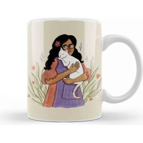 Baskı Dükkanı Cat Lady Kupa