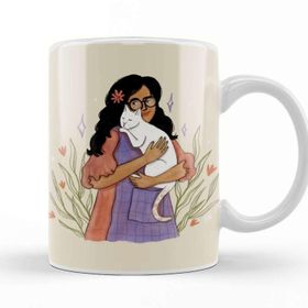 Baskı Dükkanı Cat Lady Kupa