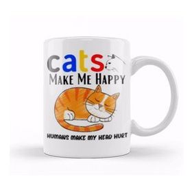 Baskı Dükkanı Cat Lover Gifts For Funny Cat Llover Gifts For Men Kids Kupa Bardak