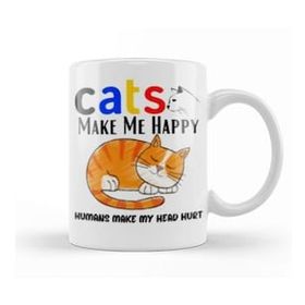 Baskı Dükkanı Cat Lover Gifts For Funny Cat Llover Gifts For Men Kids Kupa Bardak