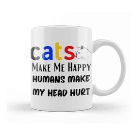 Baskı Dükkanı Cat Lover Gifts For Men Kupa Bardak