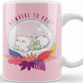 Baskı Dükkanı Cat Nowhere To Run Kupa